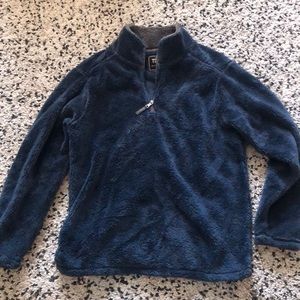 Men’s fuzzy quarter zip